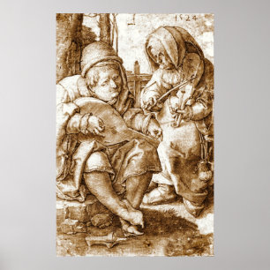 Poster Músicos medievais 1524