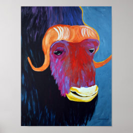 Póster Musk Ox