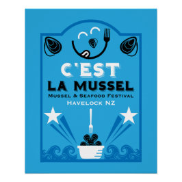 Póster Mussel & Seafood Festival