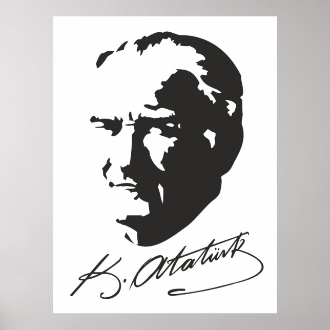 Poster Mustafa Kemal Atatürk (Frente)