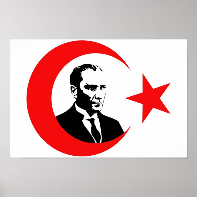 Poster Mustafa Kemal Ataturk (Frente)
