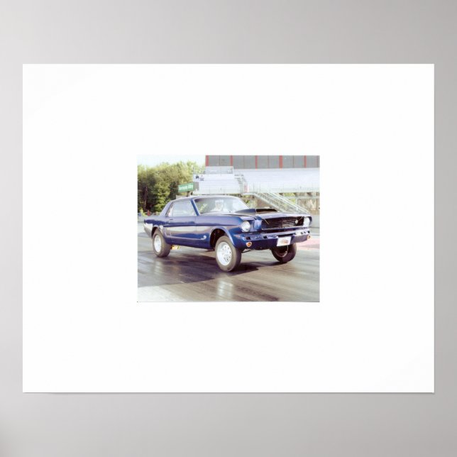 Poster Mustang 1966 (Frente)