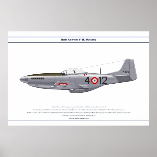 Poster Mustang Itália 1 (Frente)