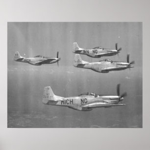 Poster Mustang P-51