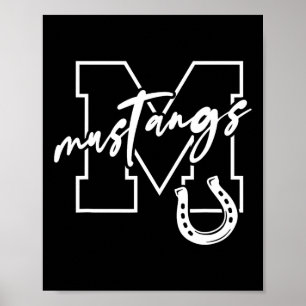 Poster Mustangs