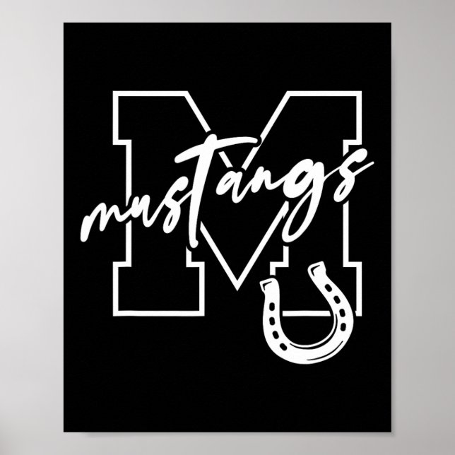 Poster Mustangs  (Frente)