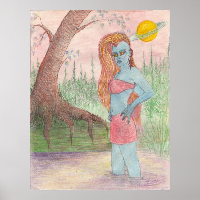 Póster Mutant Ana Anastasia Canvas Print (Frente)