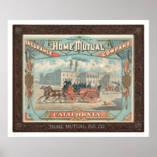 Póster Mútuos Casa Seguros Companhia de Califórnia (130