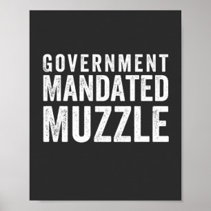 Poster Muzzle Mandado pelo governo