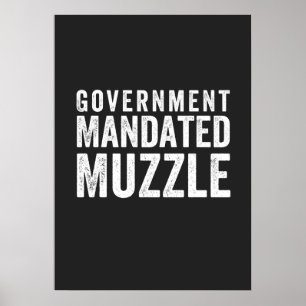 Poster Muzzle Mandado pelo governo