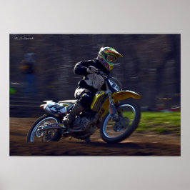 Póster MX Morning Glory: Piloto Feminina em Ação