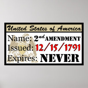 Póster My Gun Permit!