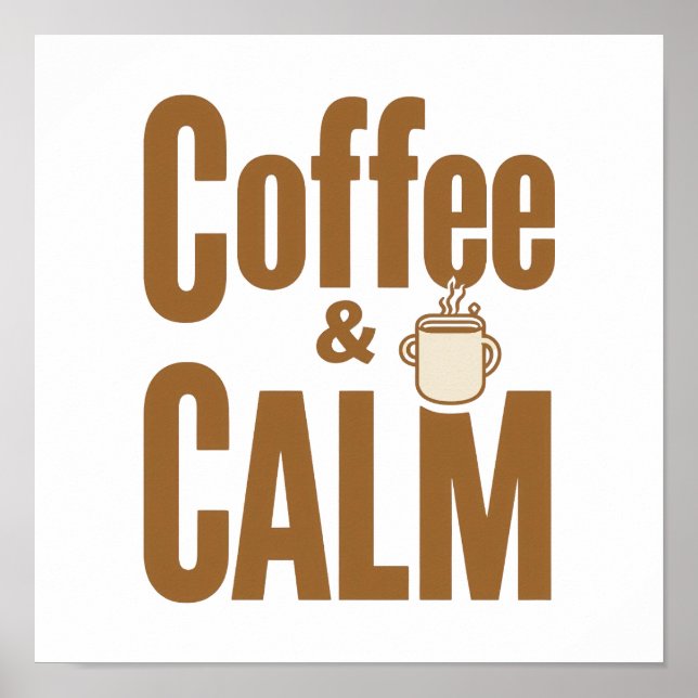 Poster My Morning Ritual: Coffee & Calm (Frente)