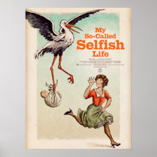 Poster "My So-Called Selfish Life" Cartaz de Filme - sem