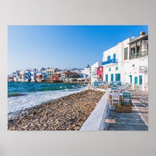 Poster Mykonos, Grécia