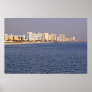 Poster Myrtle Beach, Carolina do Sul