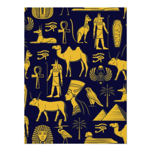 Póster Mysteries of Egypt (Frente)