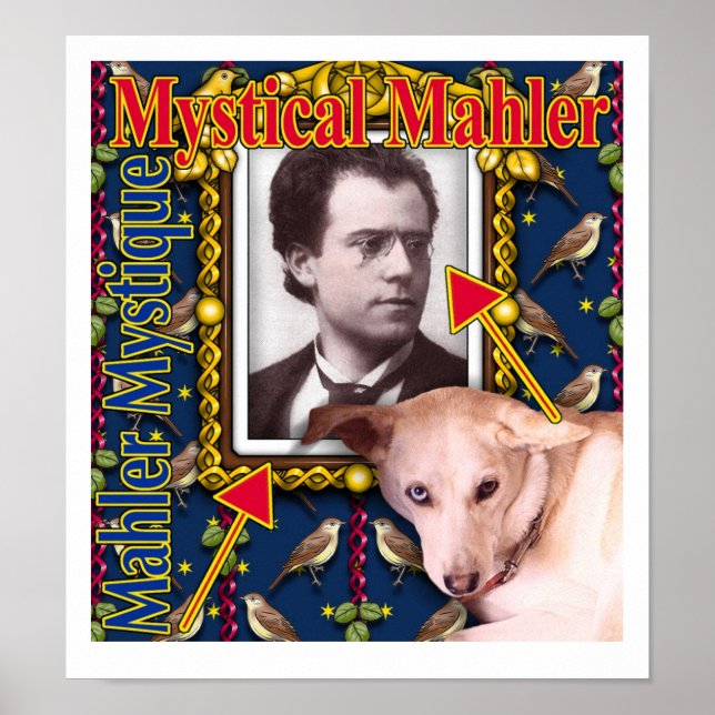 Póster Mystical Mahler (Frente)