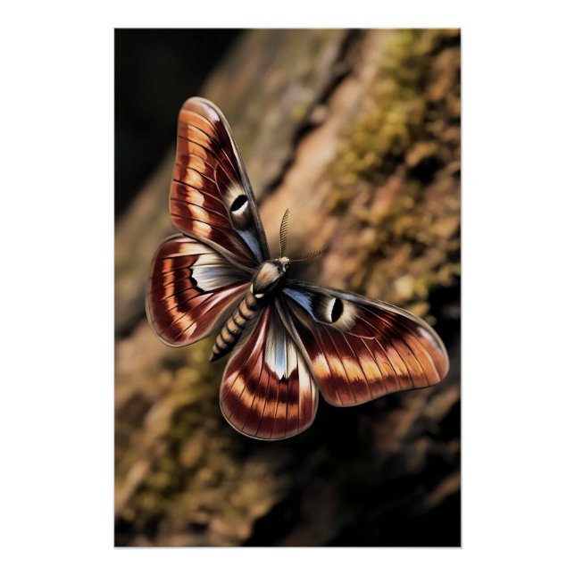 Póster Mystical Woodland Moth (Frente)