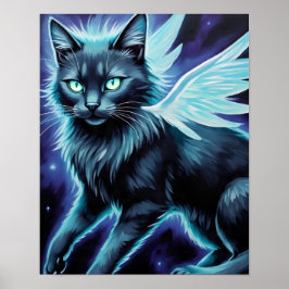 Poster MysticBlackCatFairy