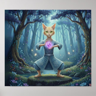 Poster MysticCrystalFlow