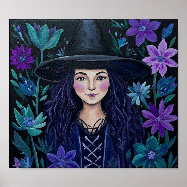 Poster MysticGothFlower (Frente)