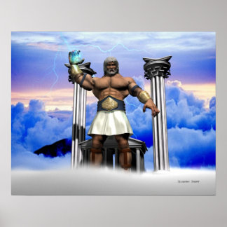 POSTER MYTH - ZEUS