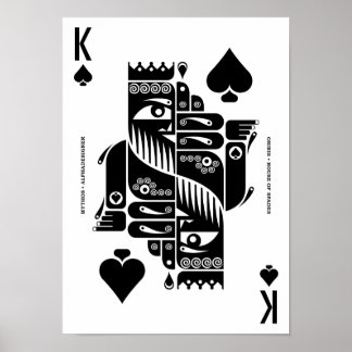 Poster Mythos Osiris King of Spades