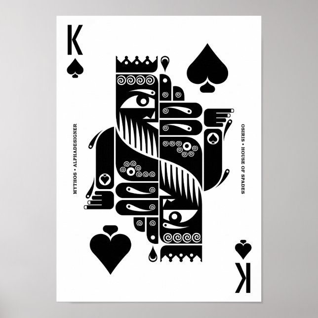 Poster Mythos Osiris King of Spades (Frente)