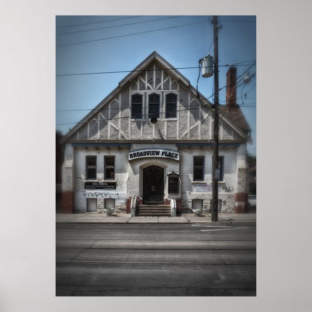 Poster Nº 296 Broadview Ave Versão 2 Cores (Frente)