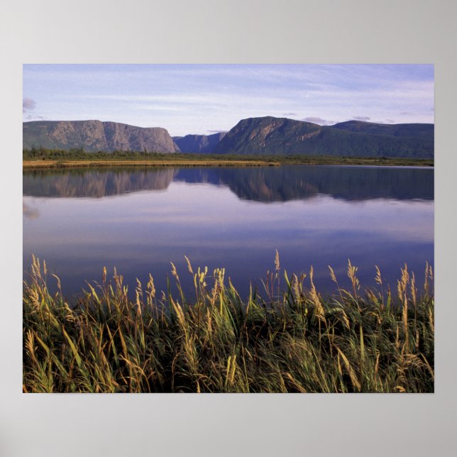 Póster N.A., Canadá, Terra Nova, Nacional Gros Morne (Frente)