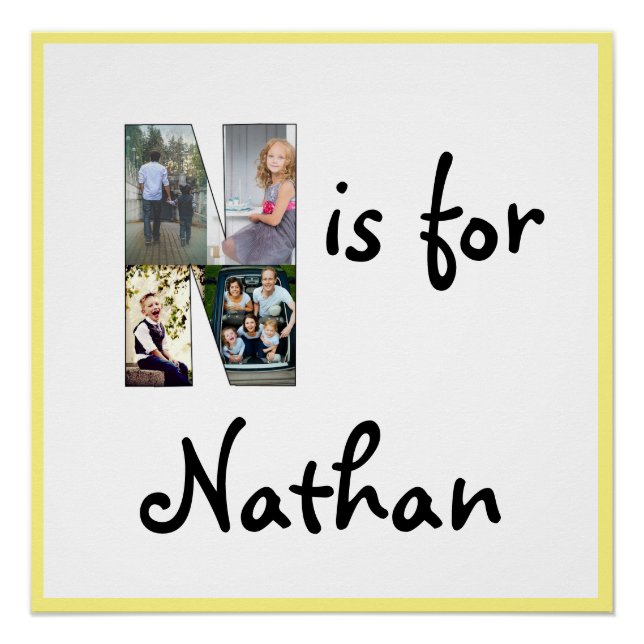 Póster N é para o Nome (Frente)