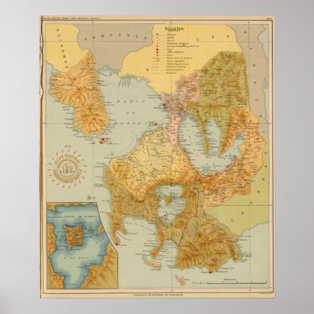 Póster N.o 9 Luzon (Frente)