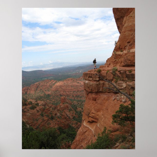 Póster Na borda (Frente)