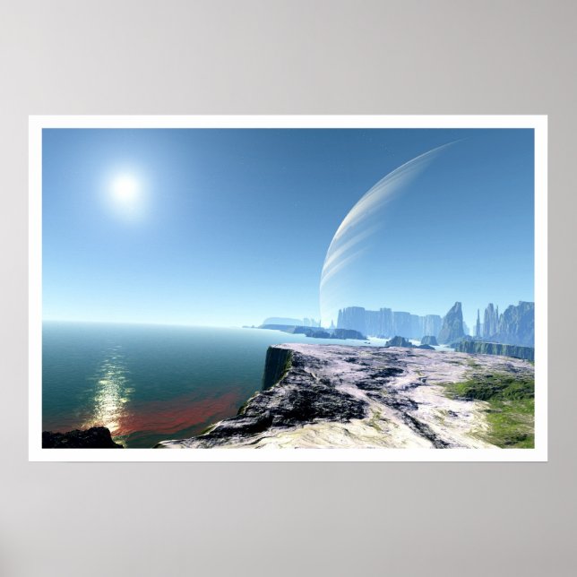 Póster Na borda da Fresia (Frente)