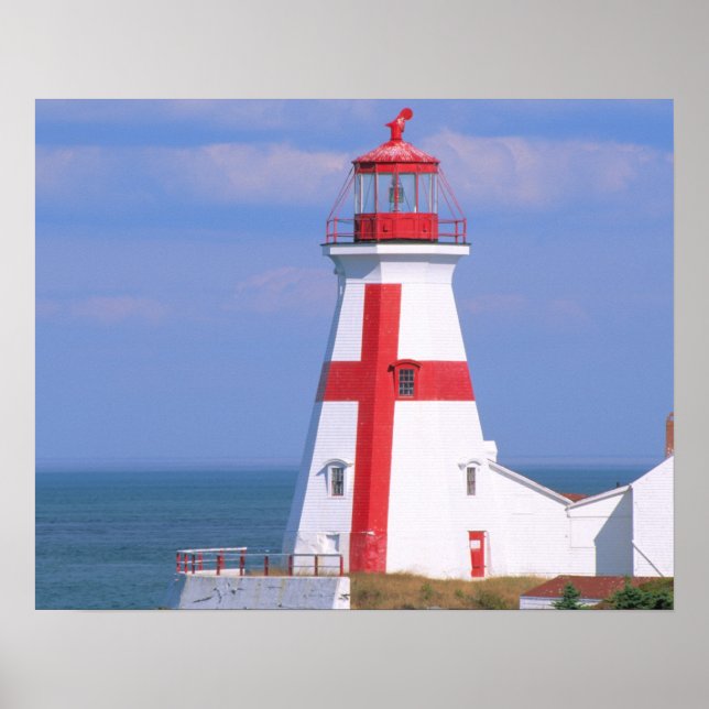 Póster NA, Canadá, New Brunswick, Ilha Campobello. 6 (Frente)