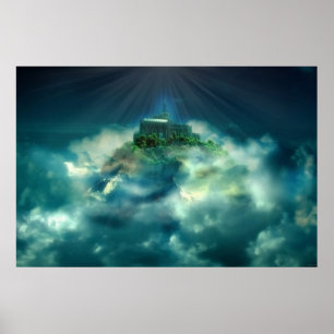 Póster Na casa do meu pai (poster cristão da arte)
