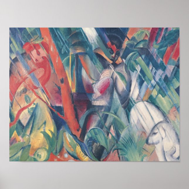 Póster Na Chuva, 1912 (Frente)