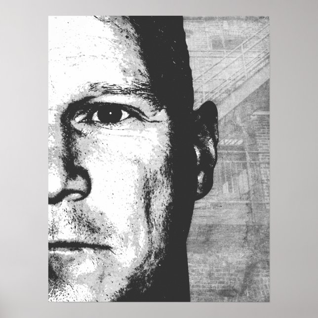 Poster Na Cidade (Frente)