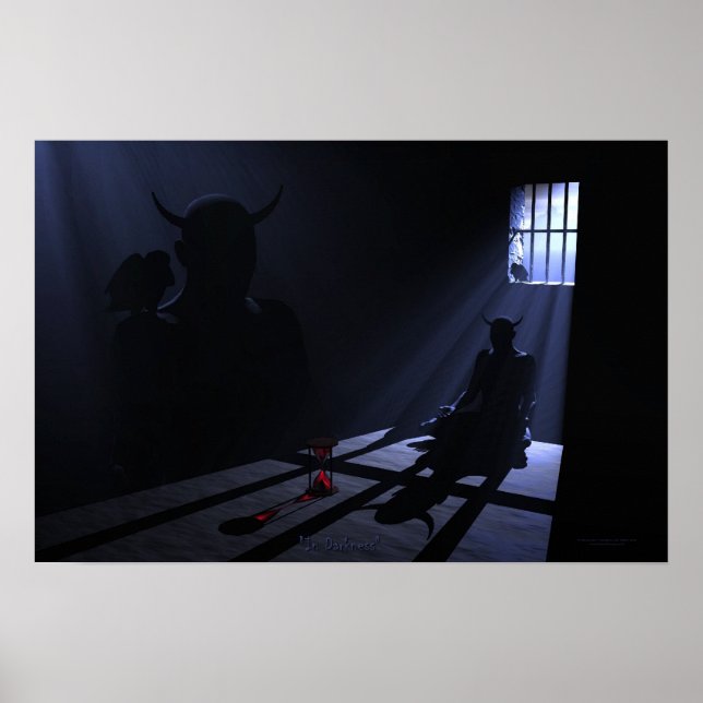 poster "Na Escuridão" (Frente)