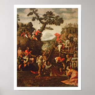 Póster Na estrada para Calvário