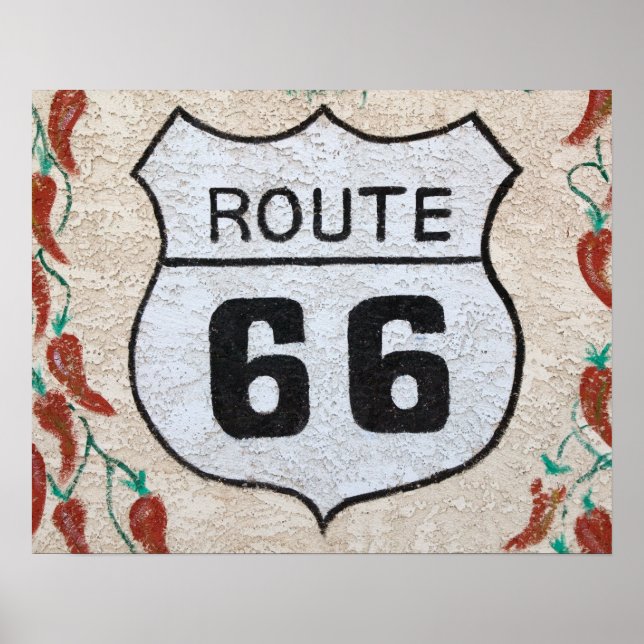 Poster NA, EUA, Arizona, Holbrook Route 66 (Frente)