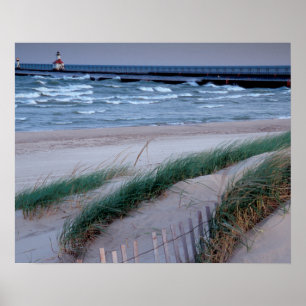 Poster NA, EUA, Michigan, Condado de Berrien, St. Joseph,