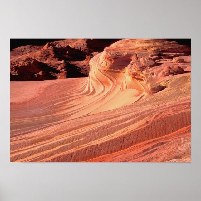 Póster NA, EUA, Utah, Vermillion Cliffs. Coyote Butte (Frente)
