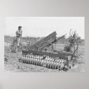 Póster Na fazenda nos anos 40