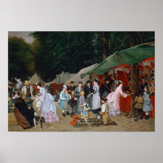Póster Na Feira,1877 (Frente)