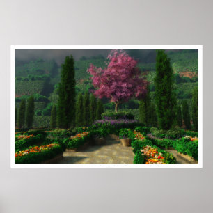 Póster Na flor completa