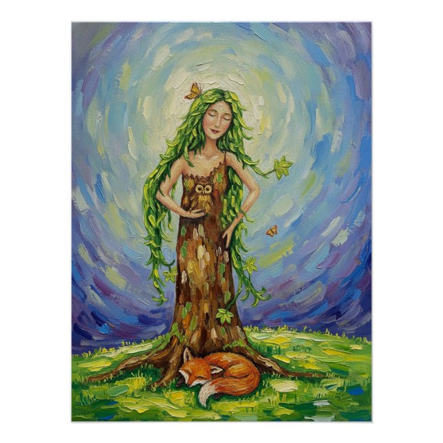 PÓSTER NA FLORESTA  (Frente)