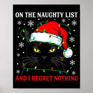 Poster Na Lista Travessa E Não Me Arrependo De Nada Gato