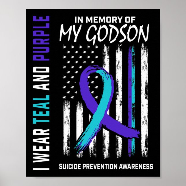 Poster Na Memória Godson Amer Sobre A Prevenção Da Consci (Frente)